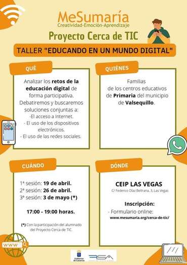 Cartel del taller/TA.